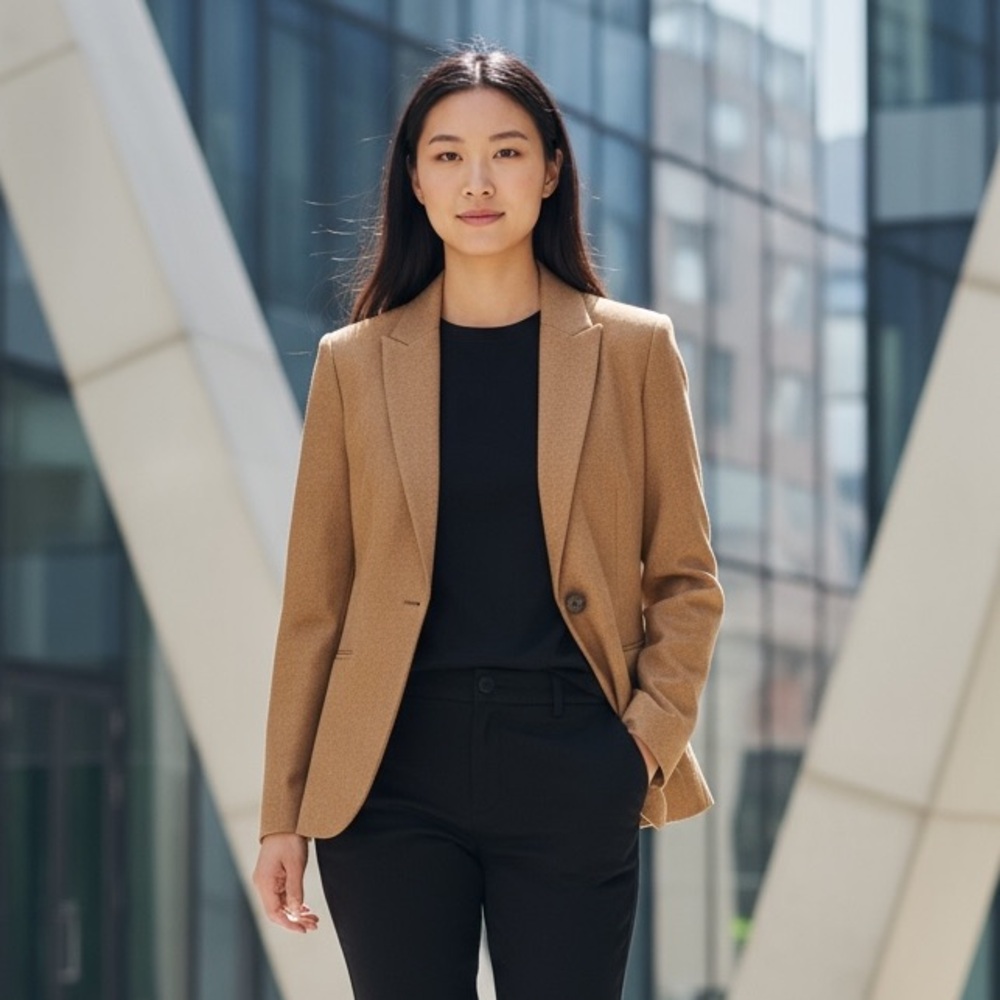 Boden British Tweed Blazer